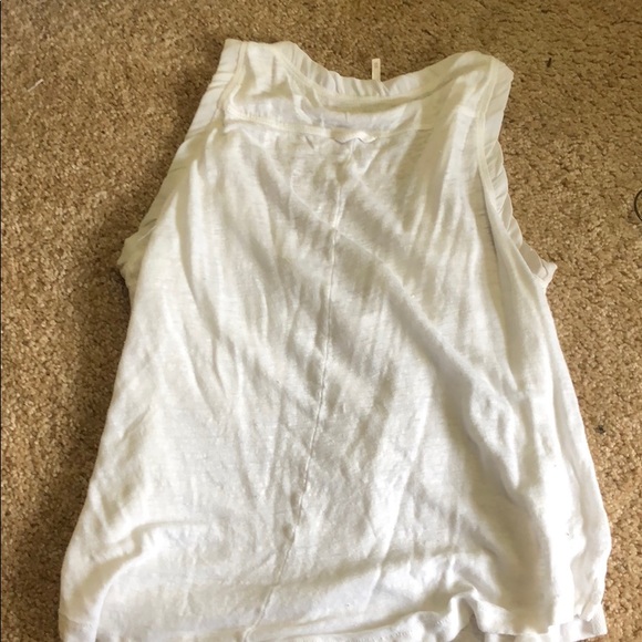 White free people tank top - Picture 3 of 3